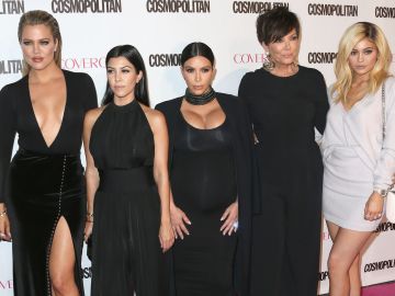 La familia Kardashian-Jenner.