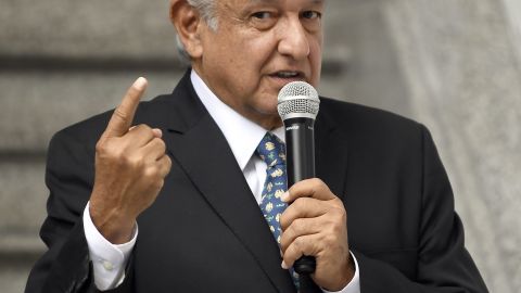 Andrés Manuel López Obrador, presidente electo de México.