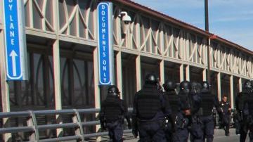 Agente de la Patrulla Fronteriza en El Paso.