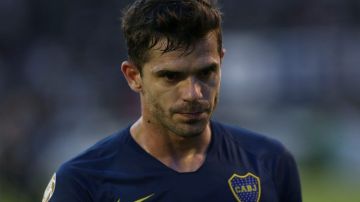 El jugador argentino de Boca Juniors Fernando Gago.