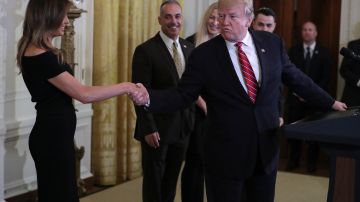 Melania Trump ha logrado establecer su punto de vista en la Casa Blanca.
