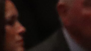 El presidente Trump y exmandatarios se sentaron en la misma fila.