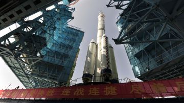 China continúa su programa de exploración espacial. AFP/Getty Images
