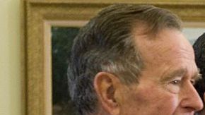 Los 5 expresidentes asisten al concierto en Texas. SAUL LOEB/AFP/Getty Images