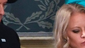 Evelyn Rodríguez y su esposo Freddy Cuevas acudieron al Congreso a invitación del presidente Trump.
