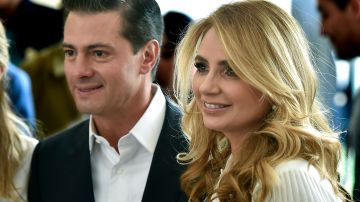 Enrique Peña Nieto y Angélica Rivera dejaron Los Pinos sin casi nada./Archivo
