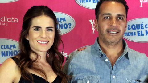 Karla Souza y Gustavo Loza