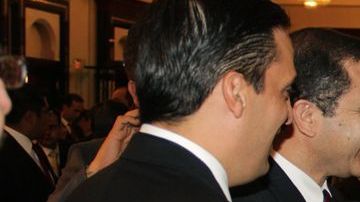 Congresista Cuellar junto con Presidente Enrique Peña Nieto.