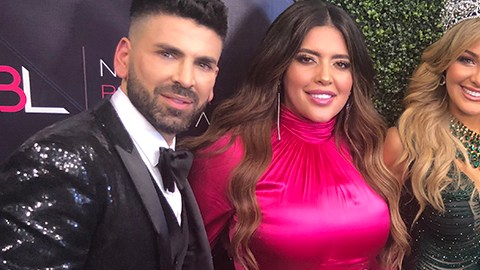 Los jueces de Nuestra Belleza Latina con Migbelis