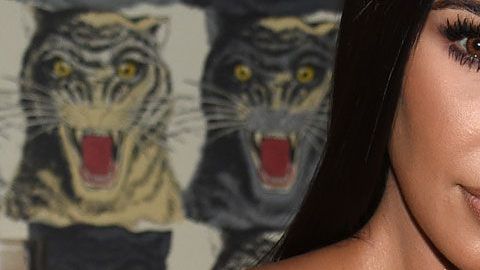 Kim Kardashian.