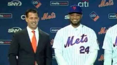 Las nuevas adquisiciones de los Mets: Robinson Canó y Edwin Díaz.