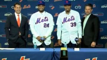Las nuevas adquisiciones de los Mets: Robinson Canó y Edwin Díaz.