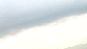 El cono en la fisura 8 y el área de lava el 8 de octubre de 2018.