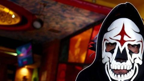 La Parka, luchador mexicano.