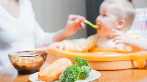 A la pequeña le hacían falta muchos nutrientes.