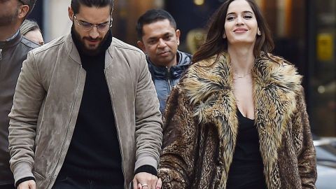 Maluma y Natalia Barulich