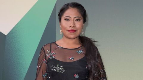 Yalitza Aparicio durante el London Film Festival.