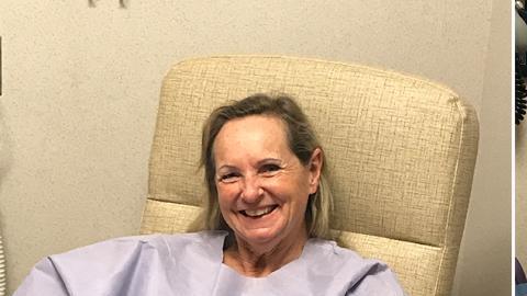 Mary Zeigler donó un riñón al padre de sus hijos.