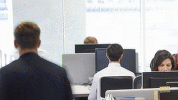 Un ambiente de oficina puede ser  intimidante para los empleados autistas.