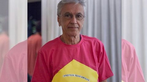 Caetano Veloso se unió a la campaña que proclama que "el color no tiene género".