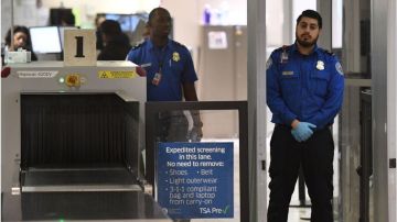 El cierre parcial del gobierno afecta también a  TSA.