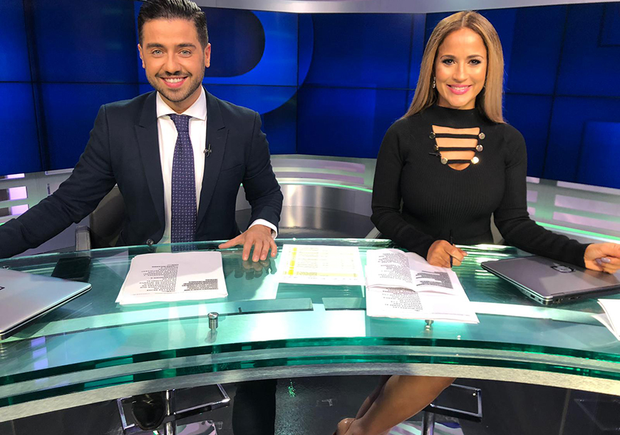 Borja Voces sorprende en su debut como conductor de ‘Primer Impacto