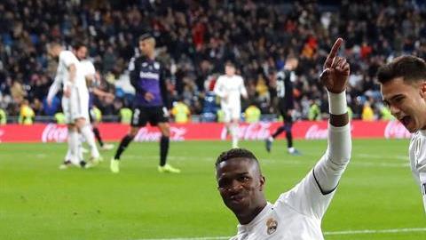Vinicius Junior gana más espaccios en el Madrid de Solari.