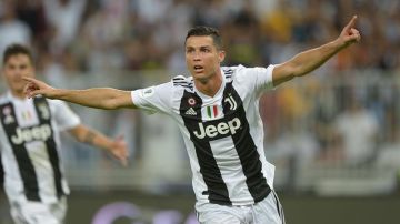 Cristiano Ronaldo anotó el gol del triunfo1-0 de la Juventus sobre el AC Milan