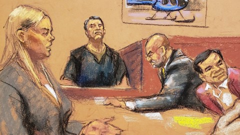 Dámaso López Núñez, el "Lic", comenzó a rendir testimonio en Brooklyn.