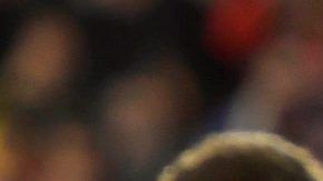 El delantero francés Ben Yedder celebra un gol ante el FC Barcelona en un partido con el Sevilla