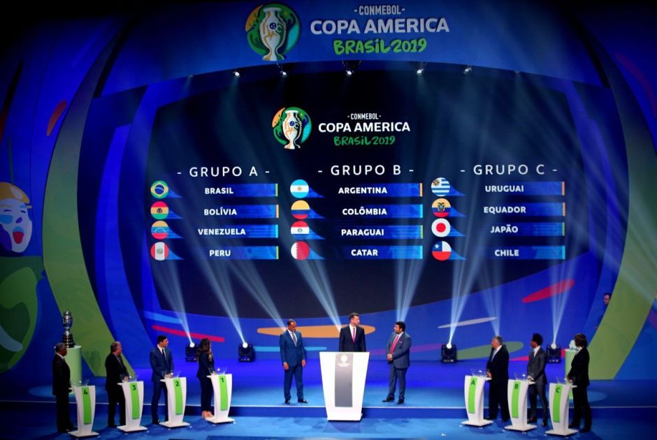 Así quedaron conformados los grupos de la próxima Copa América El
