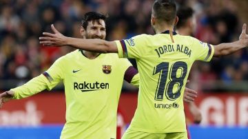 Barcelona se impuso a Girona y Lionel Messi volvió a anotar.