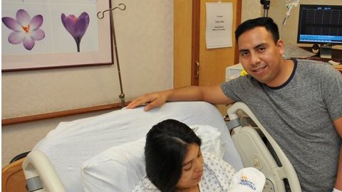 Los Noriega con Génesis.