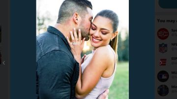 Tim Tebow y Demi-Leigh Nel-Peters