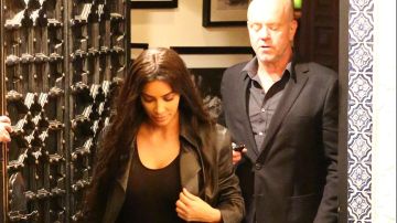 Kim Kardashian con otro hombre.