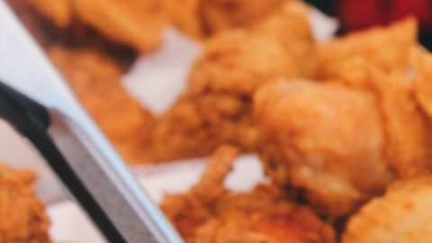 Pollo frito.