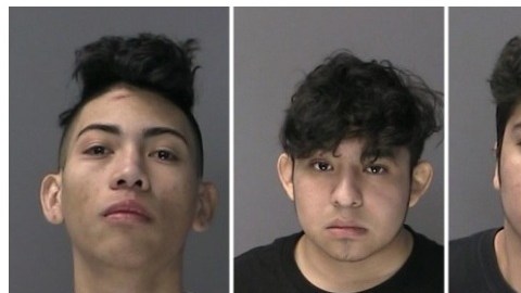 Tres arrestados por "un acto de violencia al azar"