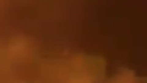 Instantes después de la explosión en Hidalgo.
