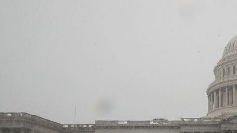 La nieve llegará hasta la capital del país.