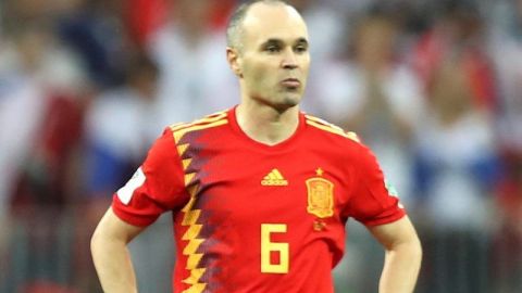 Andrés Iniesta fu muy criticado por una foto que subió a sus redes sociales.