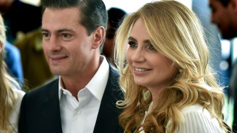 Enrique Peña Nieto y Angélica Rivera.