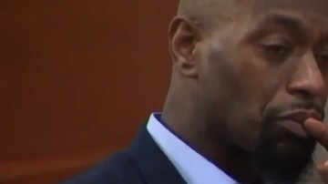 Huwe Burton antes de ser liberado esta semana