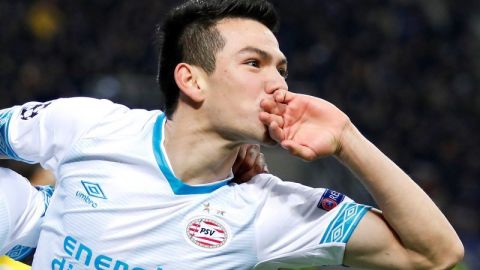 Hirving Lozano podría migrar del PSV Eindhoven, al Napoli.