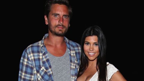 Kourtney Kardashian y Scott Disick