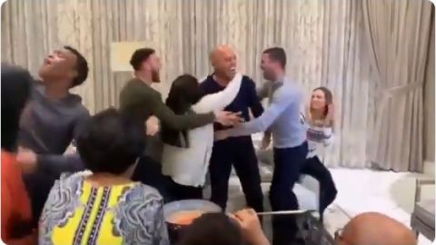 Mariano Rivera celebró con su familia el ingreso al Salón de la Fama