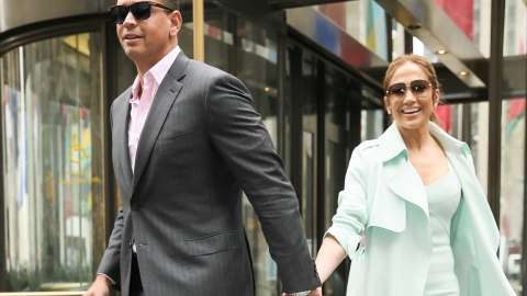 Jennifer López y Alex Rodríguez.