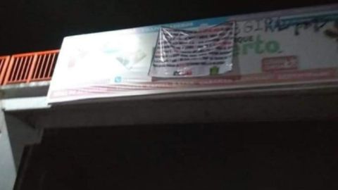 Los narcomensajes tienen las iniciales del cartel Jalisco Nueva Generación.