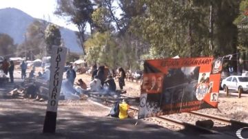 Bloqueos en Michoacán.