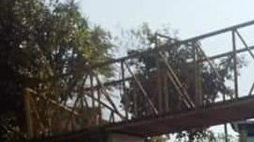 El ataque se registró en un puente.