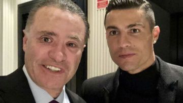 El gobernador de Sinaloa Quirino Ordaz se tomó una selfie con Cristiano Ronaldo en Madrid